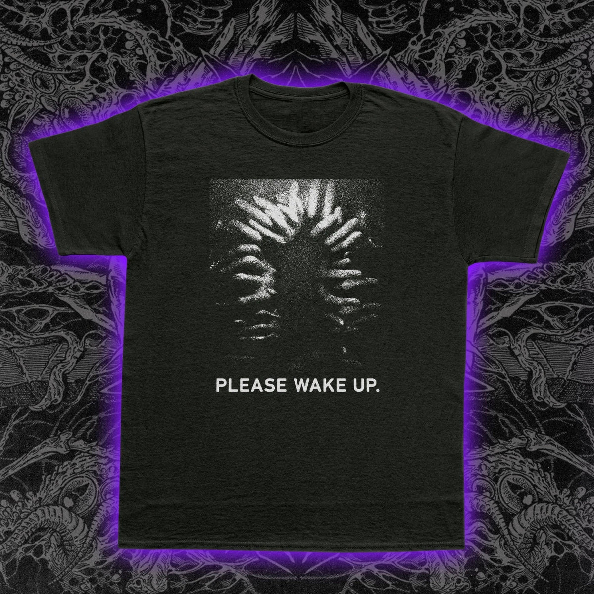Please Wake Up Come True T-Shirt Cult Film Horror Movie Surrealist Art S-5XL