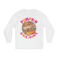 Fall Vibes Pumpkin Spice Long Sleeve T-Shirt, Cozy Autumn Wear, Halloween Gift