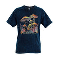 Multicoloured Mushroom T Shirt S ML XL 2XL 3XL 4XL Hippy Boho Trance Hippie