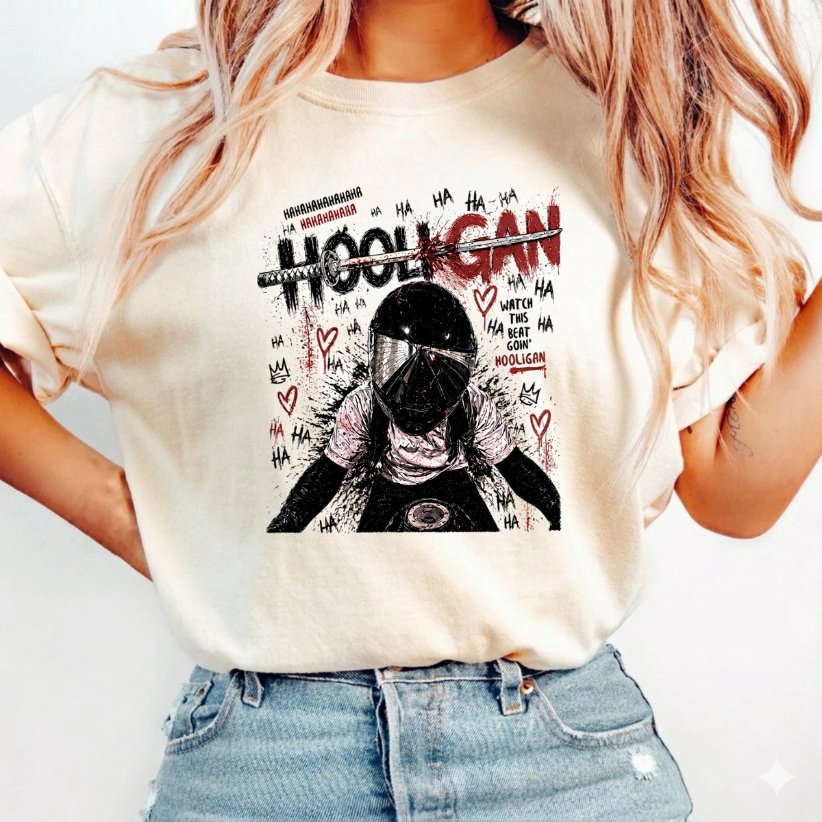 Hooligan Rider T-Shirt, K-Pop Arirang Street Style Gang Shirt, Army Fan Gift