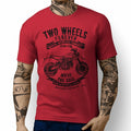 JL Soul Illustration For A Ducati Scrambler Desert Sled Motorbike Fan T-shirt
