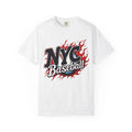 NYC Baseball Graphic T-shirt, Unisex Garment-Dyed Tee, Retro Sports Style Shirt,