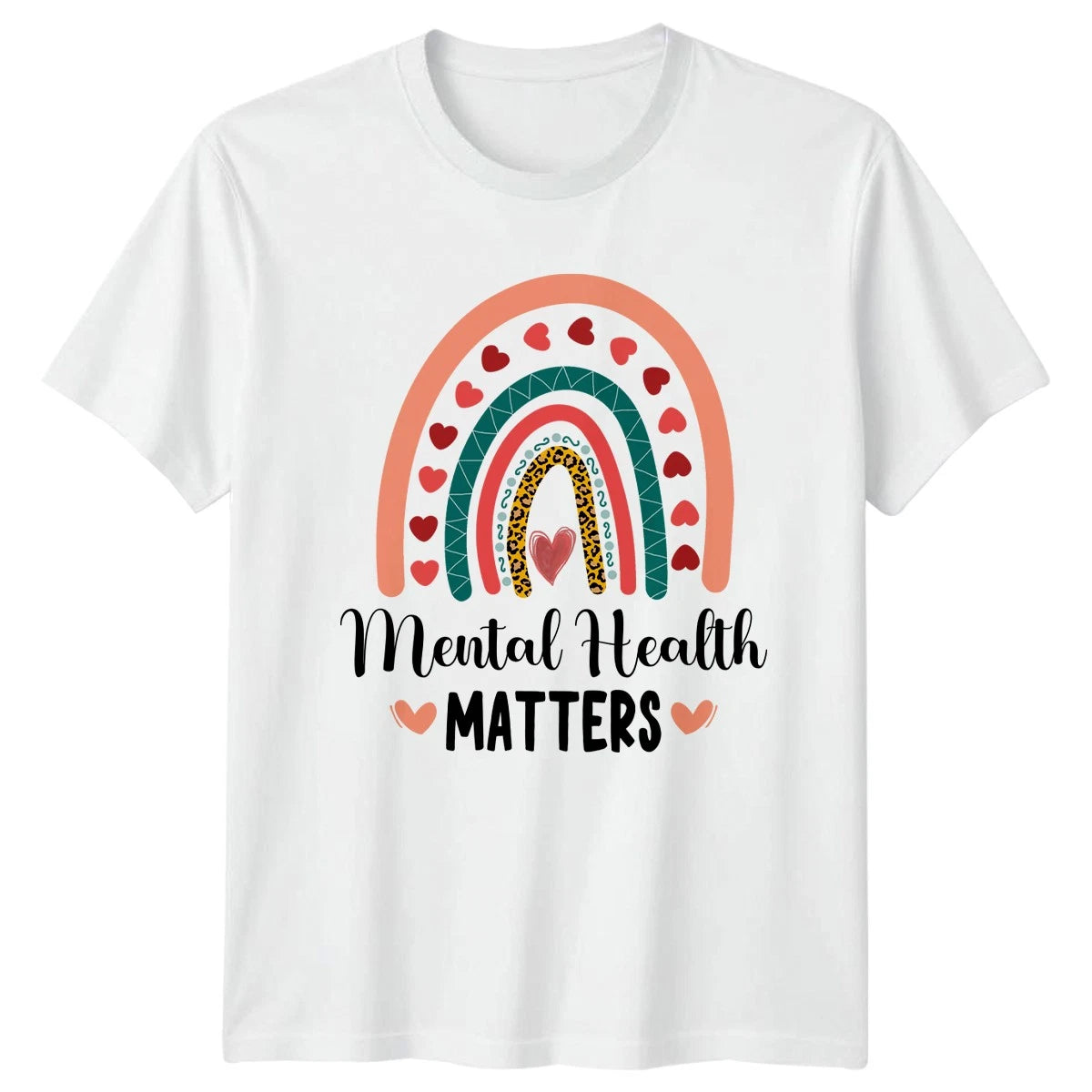Mental Health Matters Womens T-Shirt Awareness Mental Health Gift For Her