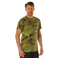 Rothco 4777 Vintage Woodland Camo T-Shirt Men's Tactical Hunting Crewneck