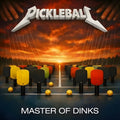 Pickleball T-Shirt Funny - for Rock Music Lovers, Metal and Thrash fans! humor