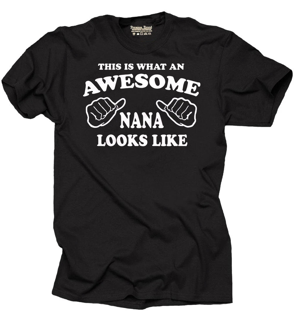 Awesome Nana T-shirt Gift for Grandma NANA t-shirt