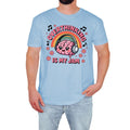 Overthinking Is My Jam Mens T-Shirt Funny Brain Retro Novelty Gift For Him