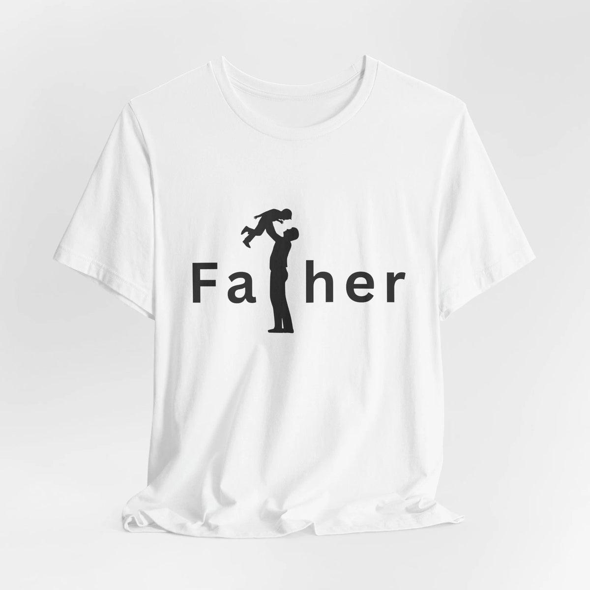 Father and Son Creative Design T-Shirt -  Bella Canvas Jersey Short Sleeve Tee