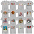 Cute Christmas T-Shirt Festive Winter Cartoon Christmas Gift