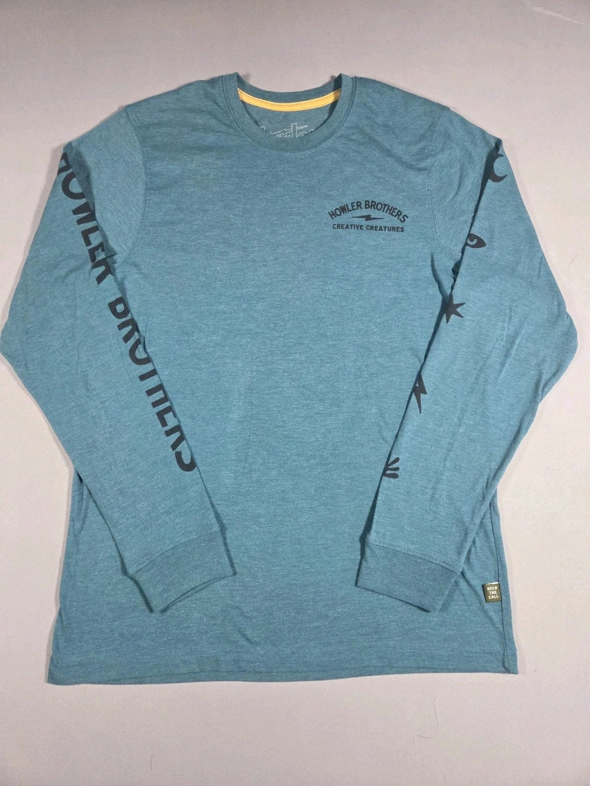 Huckberry Howler Brothers Creative Creatures Trout Long Sleeve TeeT Shirt Mens M