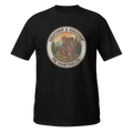 Funny Bigfoot Sasquatch Mushroom Forager T-Shirt Squatchin Chanterelles Forest