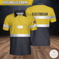 Personalized US Electrician Polo Shirt L1200