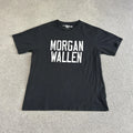 Morgan Wallen Graphic T-Shirt Mens S Black Country Music Band Merch Concert Tour