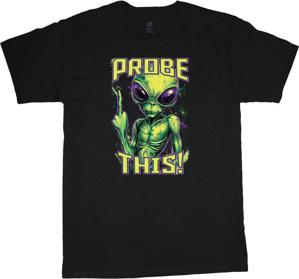 Funny Rude Offensive Shirts Inappropriate Alien Funny Sayings Mens Graphic Tees