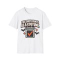 This Shirt Counts As A Costume Halloween T Shirt Funny Lazy Costume Tee
