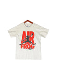 Vintage 1990s WEBN “Air Frog” graphic T-shirt on a Hanes Beefy-T blank.