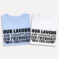 Friendship Quote Shirt Best Friend Gift Our Friendship Is Endless Tee Xmas Tops