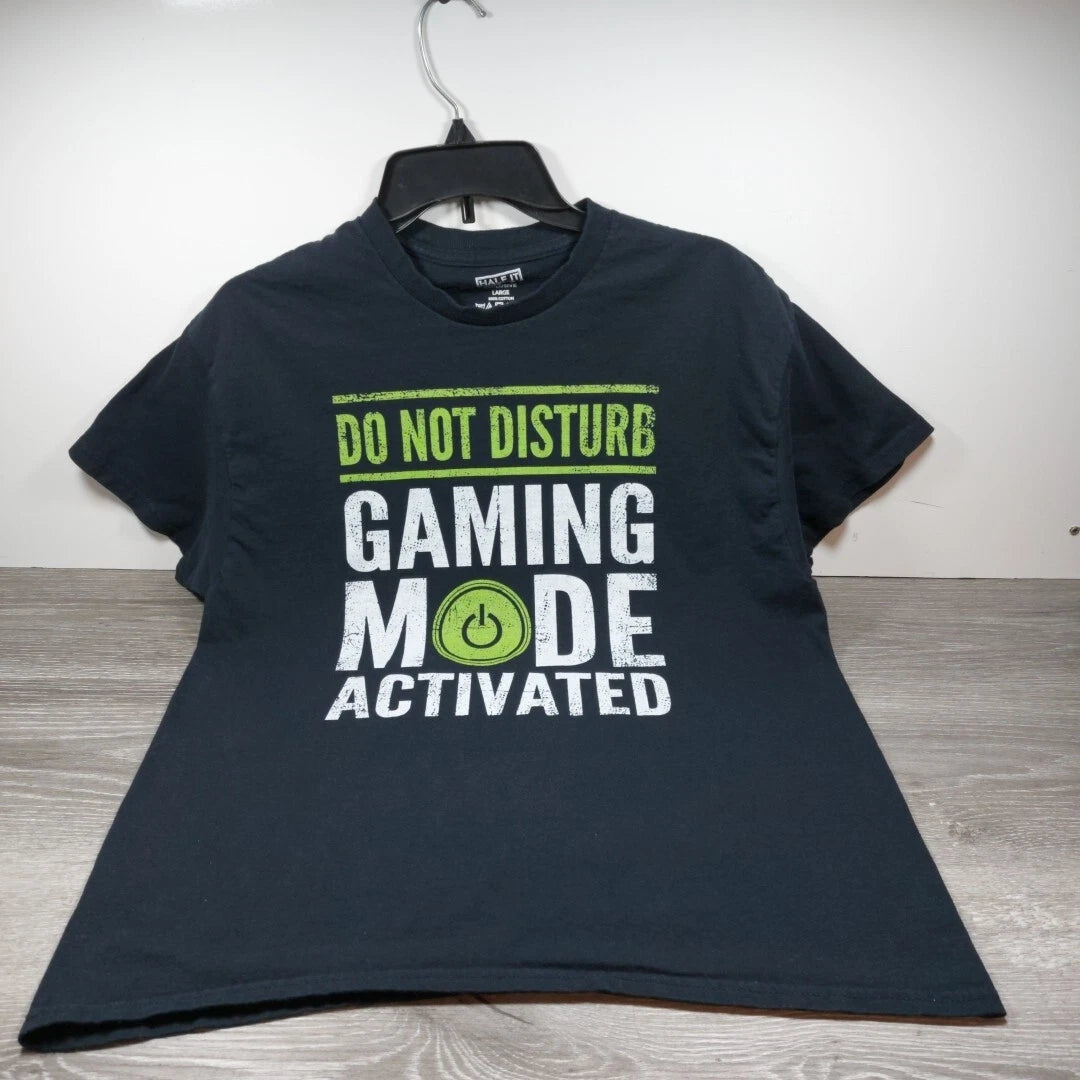 Do Not Disturb Gaming Mode Activated Funny Game Lover Gift Trendy T-shirt USA