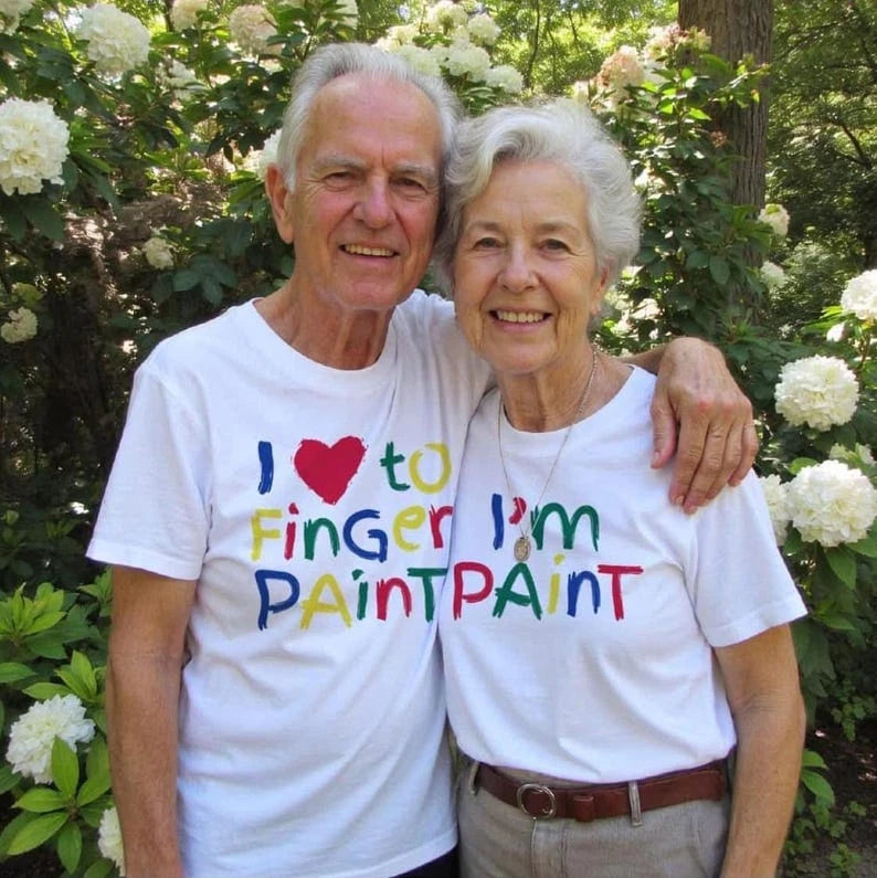 I Love to Finger Paint T-Shirt, Funny Artist Graphic Tee,  Painting Unisex Tee