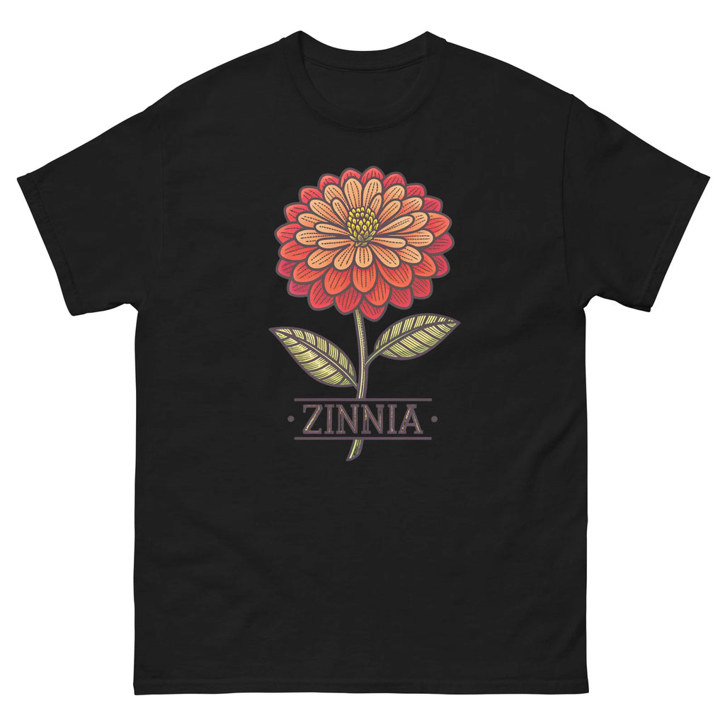Zinnia Plant Horticulture Landscaping Gardening T-Shirt