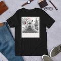 Capybara Wearing a Santa Claus Hat Christmas Tree Novelty Unisex t-shirt