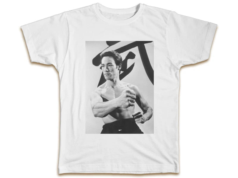 Bruce Lee Mens T-Shirt - Fist of Fury Dragon Cool Karate Top Birthday Gift