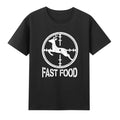 Fast Food Hunting Deer Running Fast T-Shirt