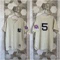 MLB New York Yankees Mitchell&Ness Authentic 1939 Joe DiMaggio #5 Flannel Jersey