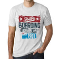 Men's Graphic T-Shirt Urban Skateboard Since 1981 - Urban Skateboard Since 1981