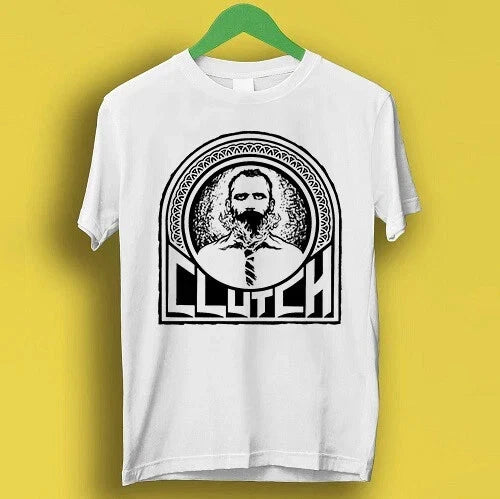Clutch Burning Beard Hard Rock Cool Gift Tee