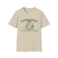Womens Funny Gardening Because Murder Is Wrong T-Shirt Gardener Graphic