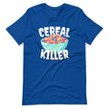 Cereal Killer True Crime Funny Halloween Humor Unisex t-shirt S-4X