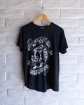 Vintage Y2K Skull Crossbones T Shirt Mens M Thrashed Paper Thin Distressed Faded