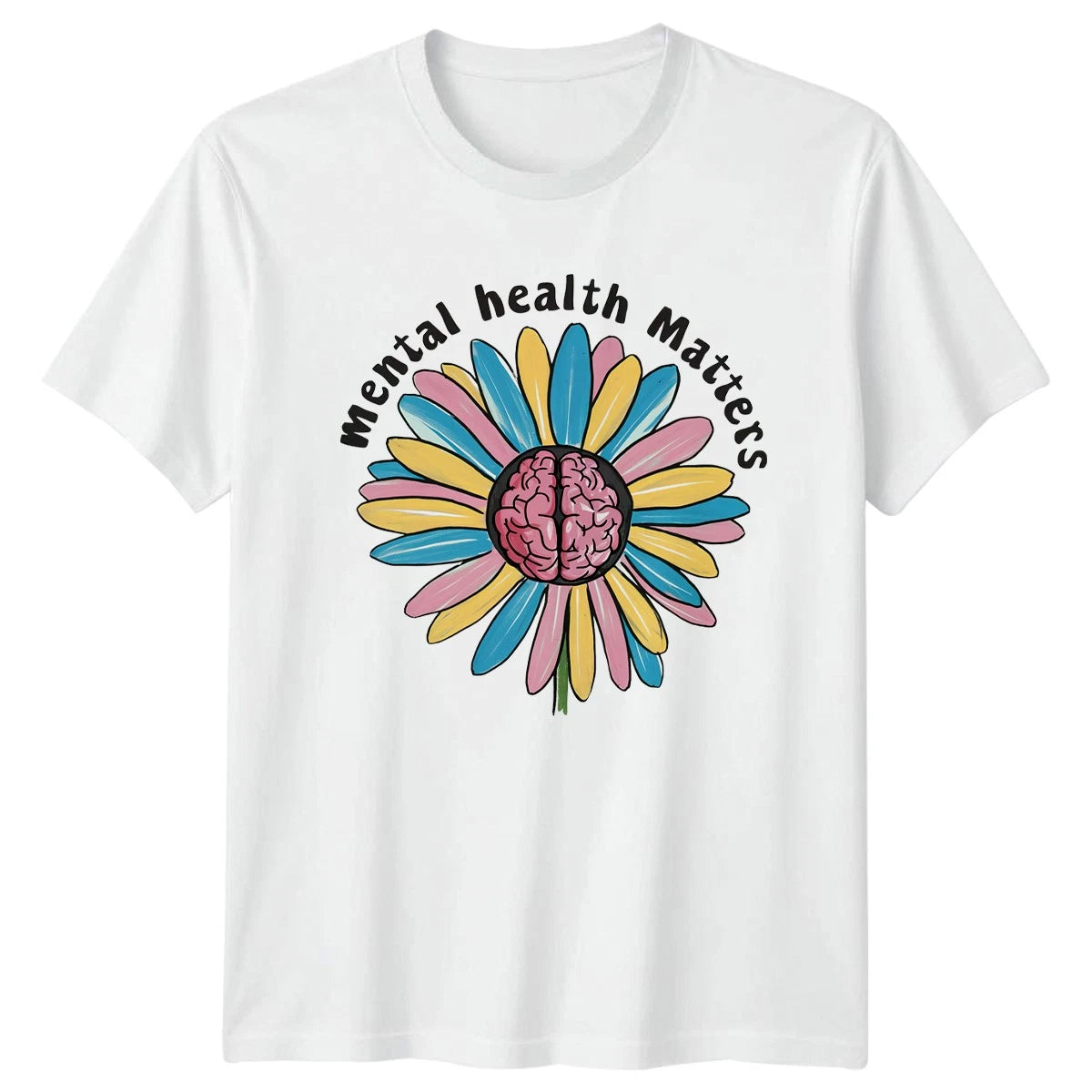 Mental Health Matters Womens T-Shirt Awareness Mental Health Birthday Gift