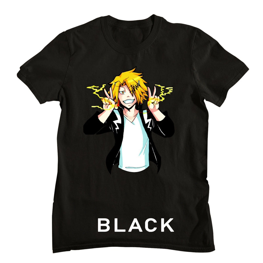 Denki Kaminari My Hero Academia anime manga bnh Art best anime mha new T-Shirt