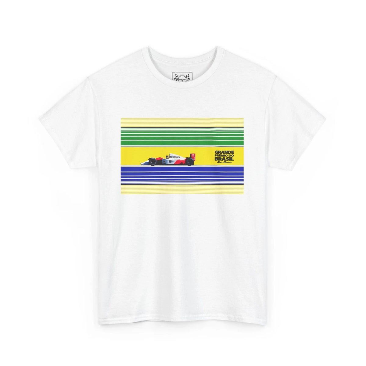 Brazilian GP Interlagos Racing T-Shirt - Motorsport History Tee - Race Fans Gift