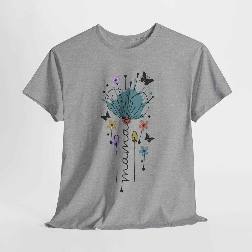 Mama flower T-Shirt | Funny Mom Life Tee | Cute Mother's Day Gift Shirt