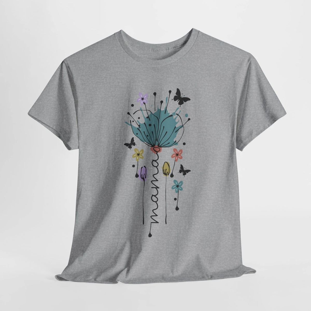 Mama flower T-Shirt | Funny Mom Life Tee | Cute Mother's Day Gift Shirt