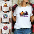 UK Mens Women Halloween T Shirts Spooky BOO Tops Scary Costume Ladies T Shirt