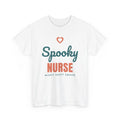 Spooky Nurse Halloween Shirt Night Shift RN Er Pediatric Tee Unisex Gildan