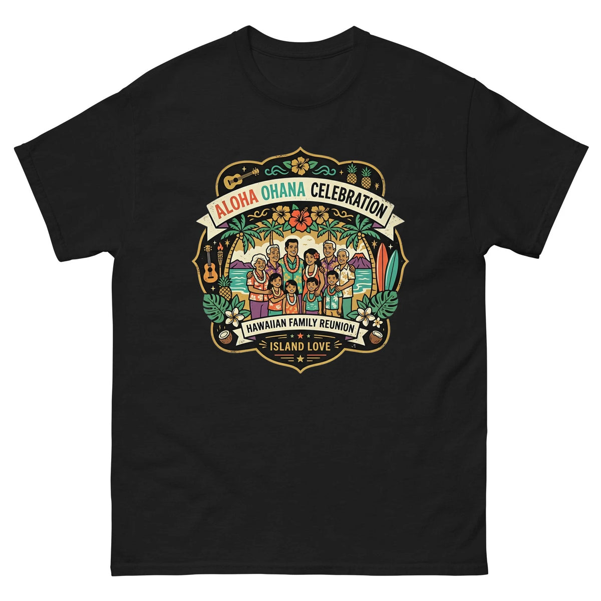 Ohana Family Reunion Gathering | Hawaii T-Shirt | Island Family Aloha Tee