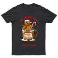 Gingerbread Man Hot Cocoa T-Shirt Unisex Gift Retro Funny Womens Vintage Mens