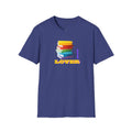 Book Lover T-Shirt | Colorful Book Stack Reader Tee