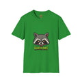 Haunted Minds Rabbid Raccoon Graphic T-Shirt, Unisex Softstyle Tee, Funny Gift