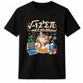 Funny Math Cat Shirt, Science Teacher Tee, Pi Lover Gift