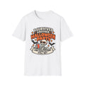 I Survived Halloween Party T Shirt Funny Skeleton Sarcastic Retro Tee