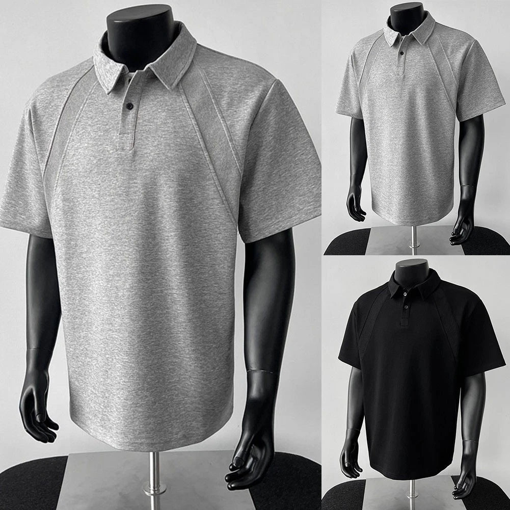 Summer Season Mens Casual T-Shirt Streetwear Tee Pullover Construction