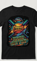 T shirt size 'S M L XL' RETRO NOSTALGIA Baseball Hard Hitter Jack & Jones