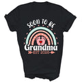 Soon To Be Grandma Est 2026 Rainbow Funny Unisex Shirt Gift