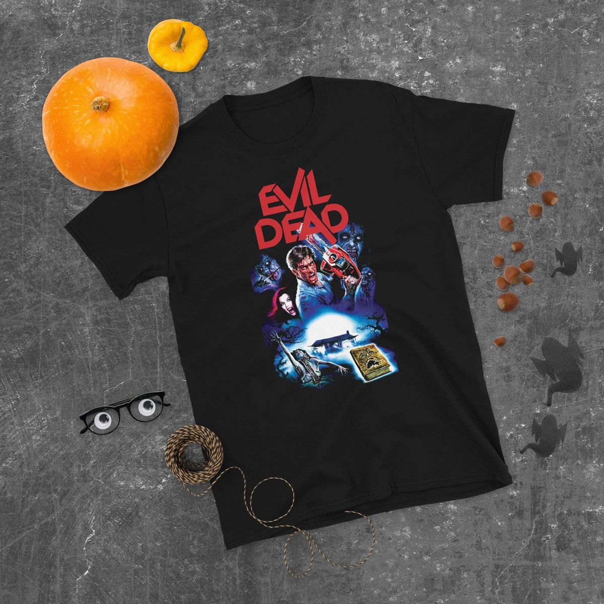 EVIL DEAD - VINTAGE HORROR T-SHIRT RETRO STYLE C@@L!! HALLOWEEN